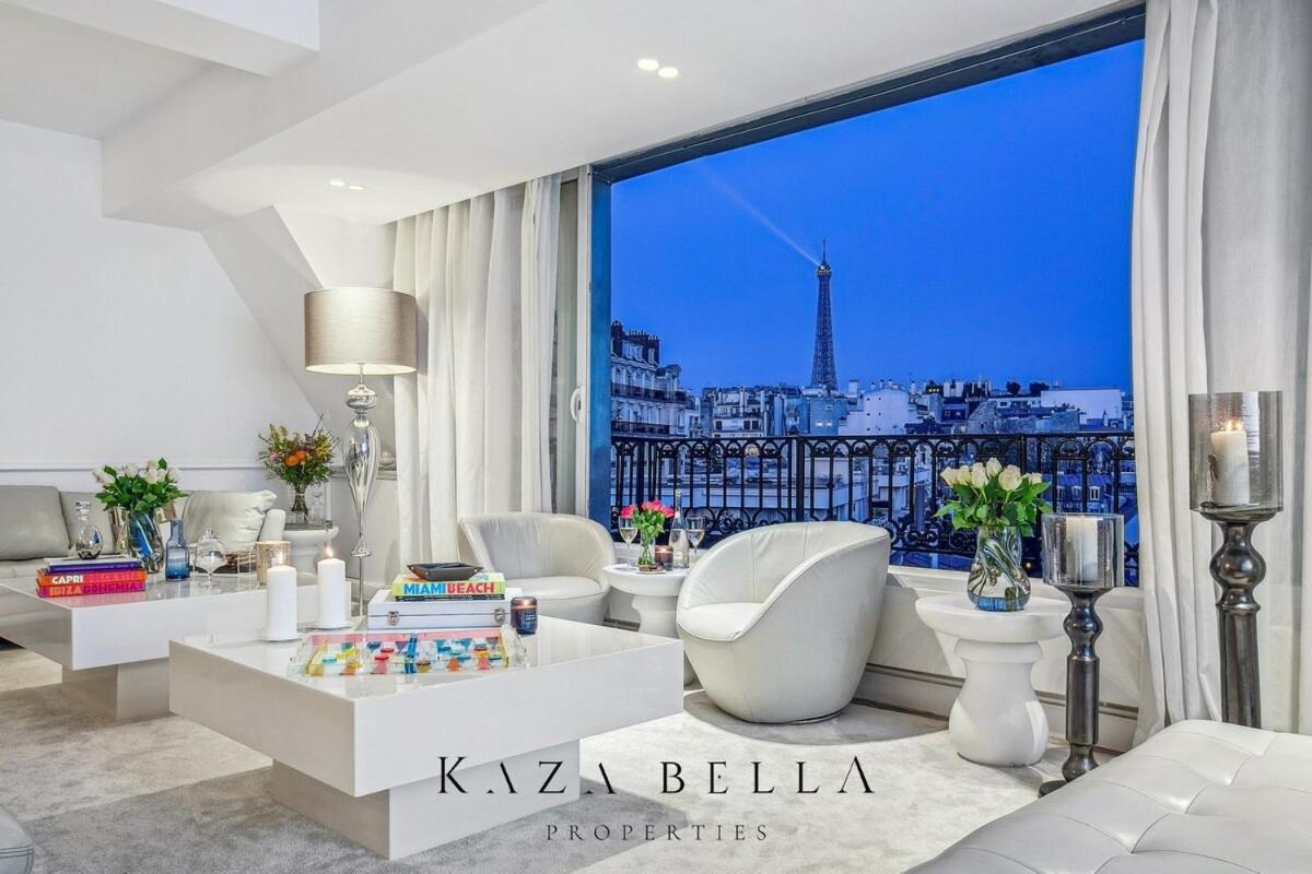 Kaza Bella - Trocadero, Amazing Eiffel Tower View Apartment Paris