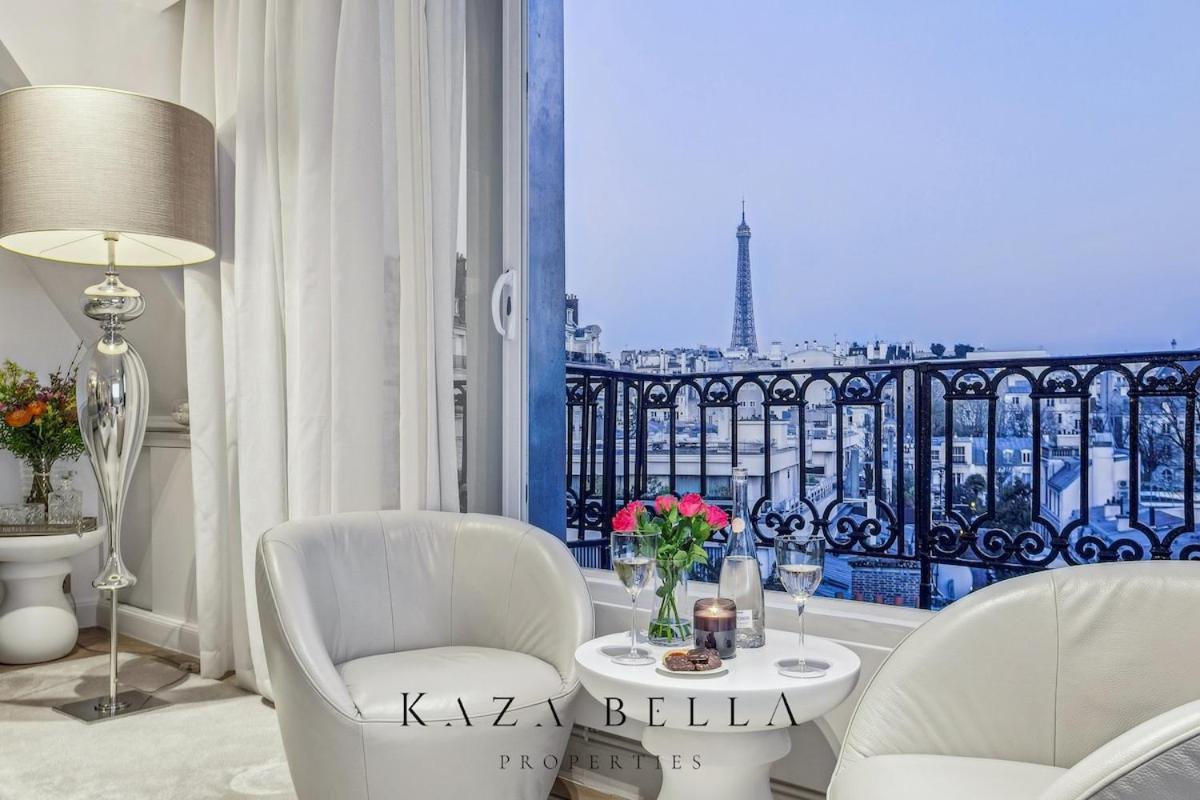 Kaza Bella - Trocadero, Amazing Eiffel Tower View *