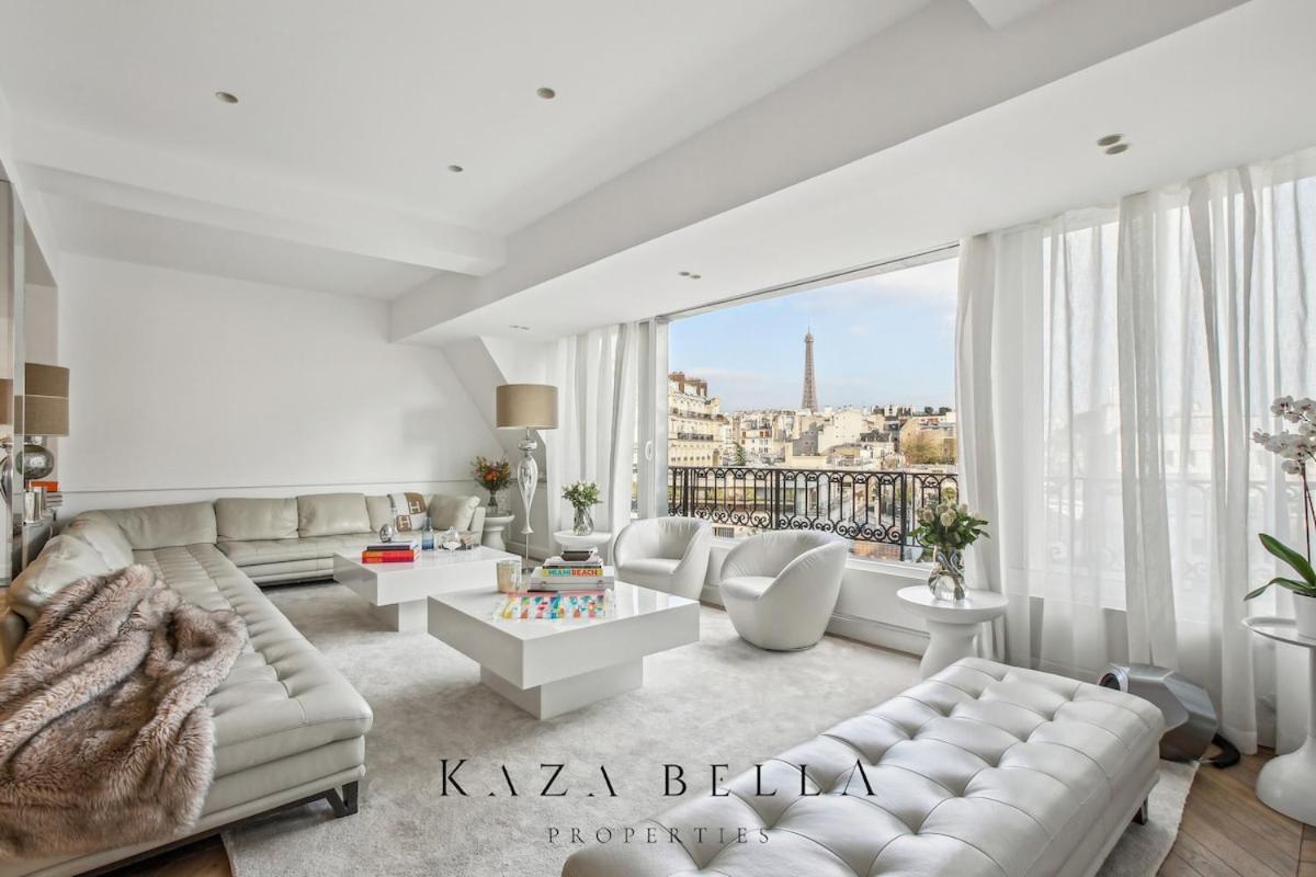 Kaza Bella - Trocadero, Amazing Eiffel Tower View Paris